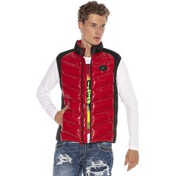 Vêtements Homme Gilets / Cardigans Cipo And Baxx Gilet  pour Homme - CW110 - Rouge - XXL Rouge