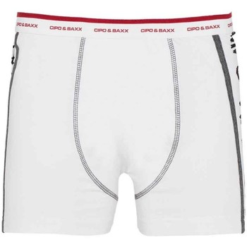 Vêtements Homme Shorts / Bermudas Cipo And Baxx Boxer  pour Homme - CX103 Blanc