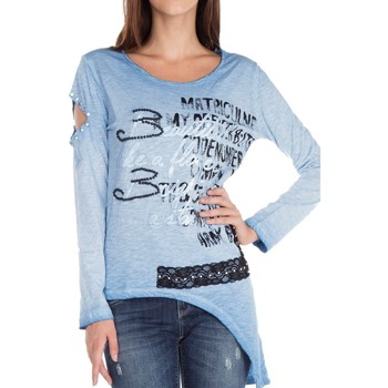 Vêtements Femme Sweats Cipo And Baxx Sweatshirt  pour Femme - WL159 Bleu