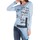Vêtements Femme Il Gufo floral-print ruffle-collar shirt Blau Sweatshirt  pour Femme - WL159 Bleu