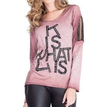 Vêtements Femme Sweats Cipo And Baxx Sweatshirt  pour Femme - WL169 Rose