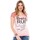 Vêtements Femme T-shirts & Polos Cipo And Baxx T-Shirt  pour Femme - WT225 Rose