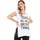 Vêtements Femme T-shirts & Polos Cipo And Baxx T-Shirt  pour Femme - WT249 Blanc