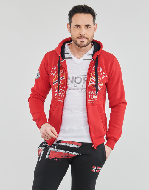 Homme Geographical Norway FLEPTO Rouge - Livraison Gratuite 