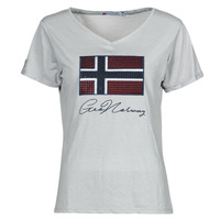 Vêtements Femme T-shirts manches courtes Geographical Norway JOISETTE Gris