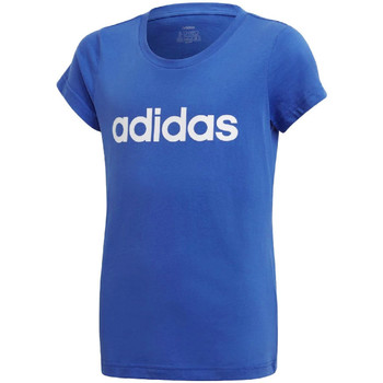 Vêtements Fille T-shirts manches courtes adidas pitils Originals FM7022 Bleu
