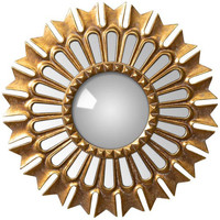 Maison & Déco Miroirs Chehoma Miroir convexe doré Doplo 38cm Doré