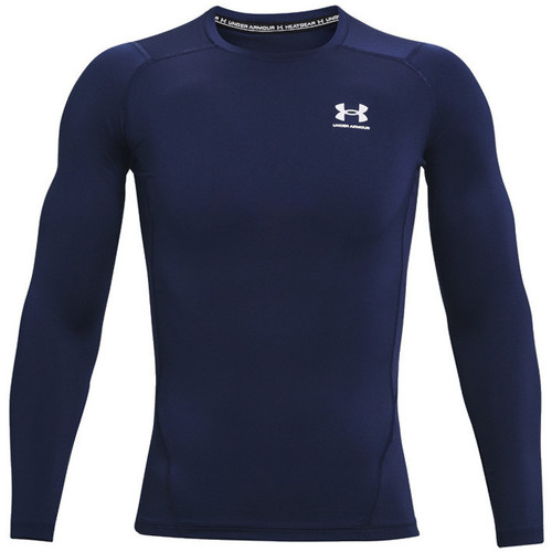 Vêtements Homme T-shirts & Polos Under Armour Hoodie Heatgear LS Bleu