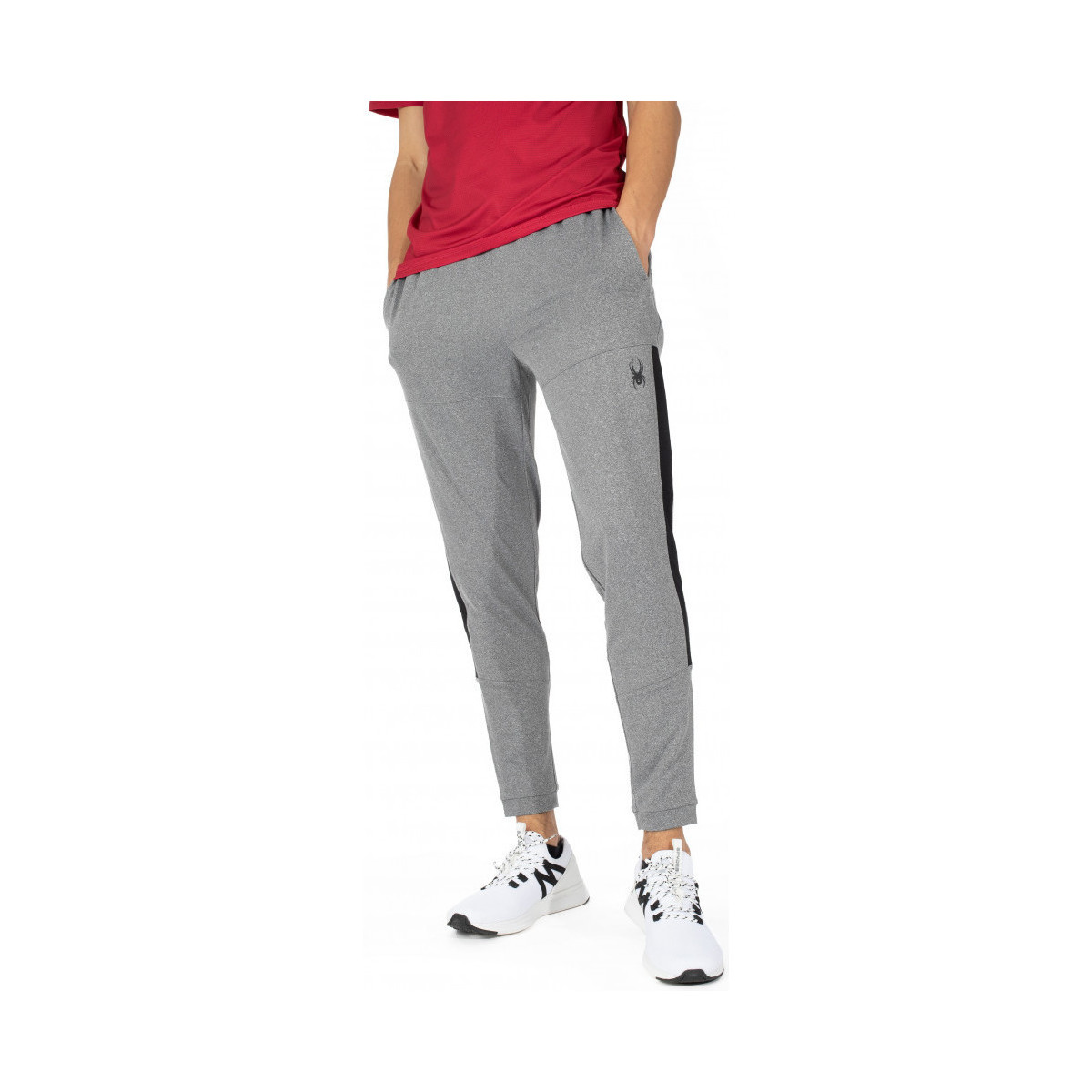 Vêtements Homme Pantalons Spyder Jogging - Quick Dry Gris
