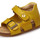 Chaussures Sandales et Nu-pieds Naturino Sandales en cuir avec boucle et velcro BEA Jaune