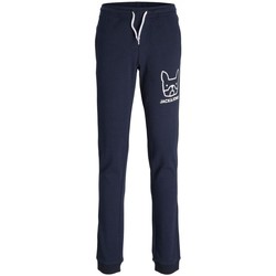 Vêtements Garçon Pantalons de survêtement Jack & Jones 12203845 POWERTRACK-NAVY BLAZER Bleu
