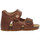 Chaussures Sandales et Nu-pieds Naturino Sandales en cuir avec boucle et velcro BEA Marron