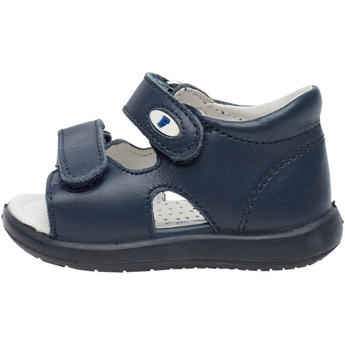 Chaussures Sandales et Nu-pieds Naturino Sandales ouverte avec velcro NEW RIVER Bleu
