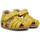 Chaussures Malles / coffres de rangements Falcotto ALBY-sandale semi-fermée en cuir jaune