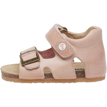 Chaussures Sandales et Nu-pieds Falcotto Sandales en cuir avec boucle et velcro rose