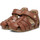 Chaussures Sandales et Nu-pieds Falcotto Sandales semi-fermée en cuir ALBY Marron