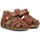 Chaussures Sandales et Nu-pieds Falcotto Sandales semi-fermée en cuir marron