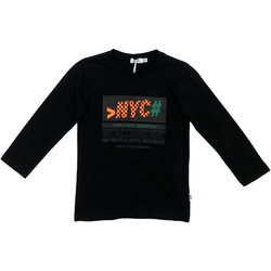 Vêtements Enfant T-shirts manches longues Melby 71C1024 Noir