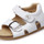 Chaussures Sandales et Nu-pieds Falcotto Sandales en cuir de veau ciré BEA Blanc