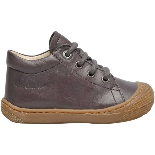 Chaussures Naturino COCOON-Chaussures premiers pas en cuir nappa gris - Chaussures Derbies
