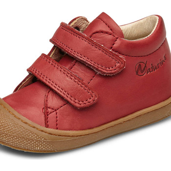 Naturino Chaussures premiers pas en cuir COCOON VL Rouge
