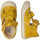 Chaussures Sandales et Nu-pieds Naturino Sandales semi-fermées PUFFY Jaune