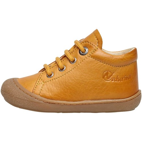 Chaussures Naturino COCOON-Chaussures premiers pas en cuir nappa orange - Chaussures Derbies