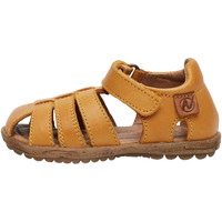 Chaussures Sandales et Nu-pieds Naturino Sandales semi-fermée en cuir SEE Orange