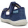 Chaussures Tous les sacs Sandales à bout ouvert « open toe » en tissu PAROS Bleu