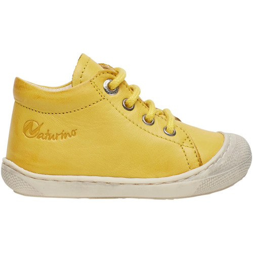 Chaussures Boots Naturino Chaussures premiers pas en cuir COCOON Jaune