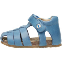 Chaussures Bea-sandale En Cuir Avec Falcotto ALBY-sandale semi-fermée en cuir bleu