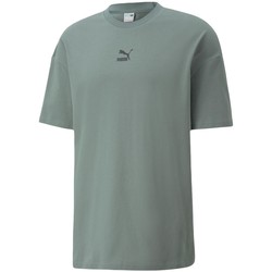 Vêtements Homme T-shirts manches courtes Puma classics boxy tee Vert