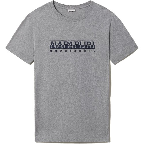 Vêtements Napapijri 178251 Gris - Vêtements T-shirts manches courtes Homme 31 
