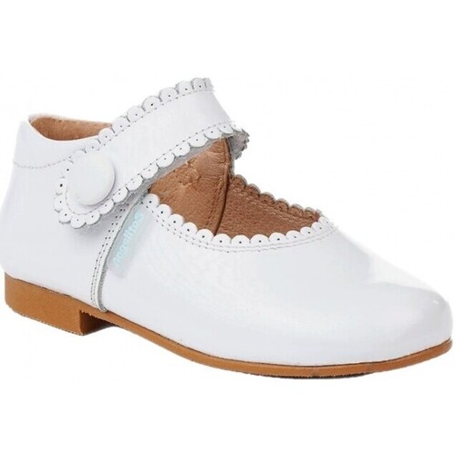 Chaussures Fille Ballerines / babies Angelitos 25914-15 Blanc