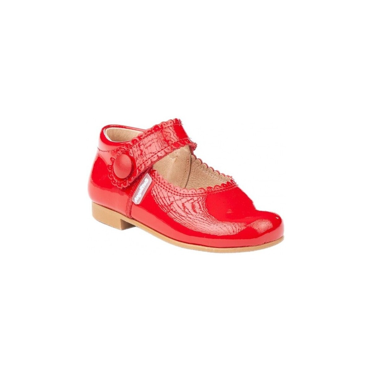 Chaussures Fille Ballerines / babies Angelitos 25919-15 Rouge