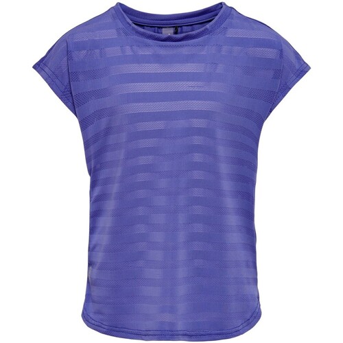 Vêtements Fille T-shirts manches courtes Only Play CAMISETA NIA  15234248 Violet