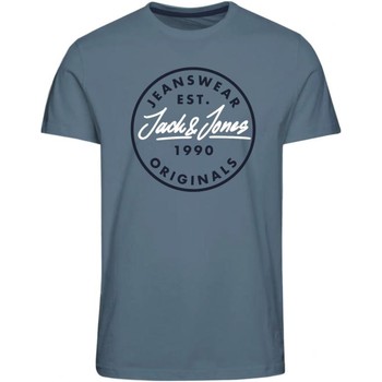 Vêtements Garçon T-shirts manches courtes Jack & Jones CAMISETA JACK & JONES 12190364 Bleu