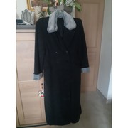embroidered belted silk jumper dress