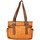 Sacs Femme Sacs porté main Patrick Blanc Sac seau épaule toile  8021-05 Orange Multicolore