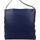 Sacs Femme Sacs porté main Texier Sac cuir  motif ethnique 21002i fabrication France Bleu