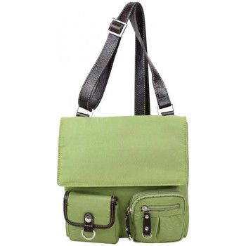 Sacs Femme Sacs porté main Fuchsia Sac pochette extra-plat  multi-poches - Nylon Vert Multicolor