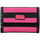 Sacs Femme Sacs porté main Fuchsia Portefeuille  - Toile rayures Noir / Rose Multicolore