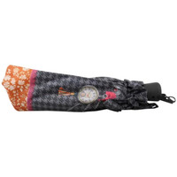 Accessoires textile Femme Parapluies A Découvrir ! Parapluie pliant ouverture / fermeture auto motif pied de poule Multicolor