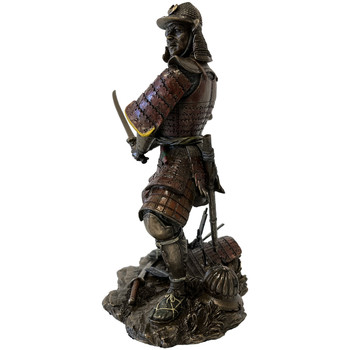 La mode responsable Statuettes et figurines Parastone Statue Samurai Art aspect bronze Doré
