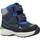 Chaussures Garçon Bottes Geox B NEW GULP BOY B ABX Bleu