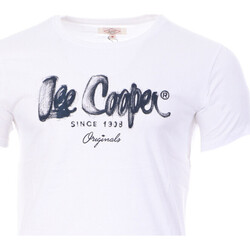 Vêtements Racing T-shirts manches courtes Lee Cooper LEE-008971 Orange
