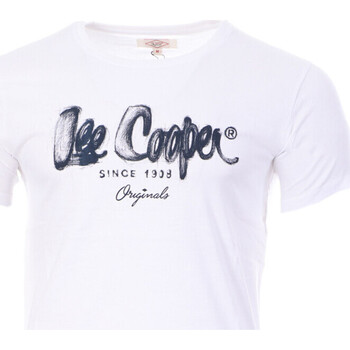 Vêtements Homme T-shirts Classic courtes Lee Cooper LEE-008971 Orange