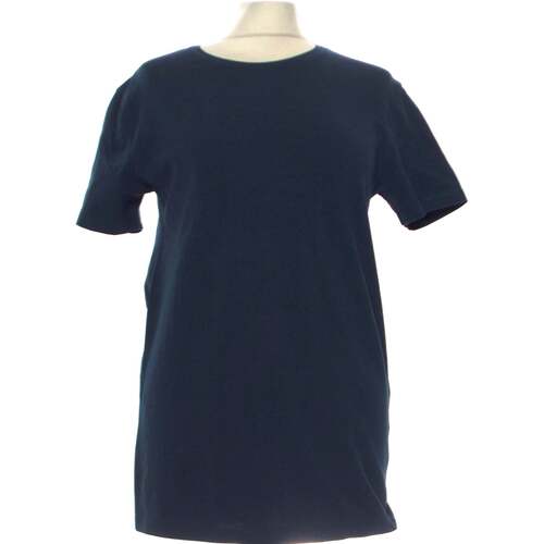 Vêtements Femme Paniers / boites et corbeilles Zara top manches courtes  38 - T2 - M Bleu Bleu