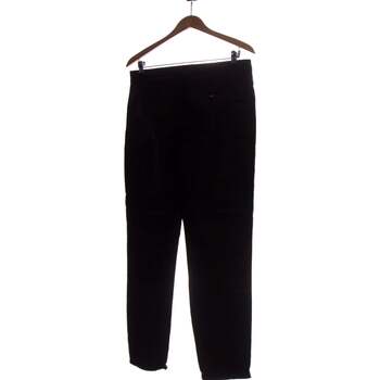 Promod pantalon droit femme  38 - T2 - M Noir Noir