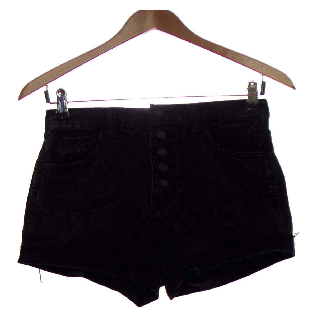 Vêtements Femme Pants Shorts / Bermudas Hollister short  34 - T0 - XS Noir Noir